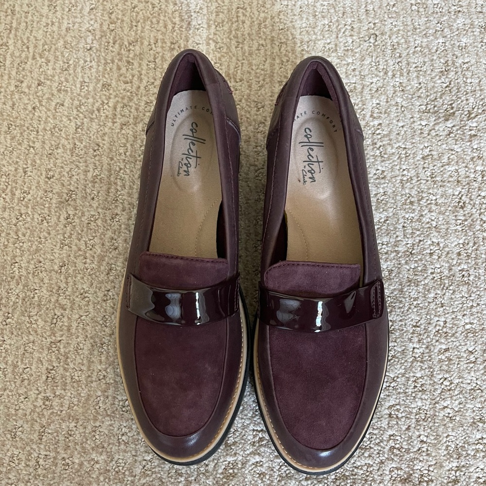 New without tags Collection by Clark’s loafers